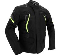 Richa Phantom 3, textile jacket waterproof L Black/Neon-Yellow