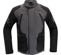 Richa Phantom 3 Touring Motorcycle Motorbike Textile Jacket Black / Dark Grey