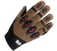 Richa R-MX Motorbike Motorcycle Gloves Brown / Red