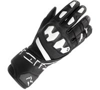 Richa RS-86 Mens Leather Summer Motorcycle Motorbike Bike Gloves Black White