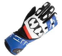 Richa RS-86 Mens Leather Summer Motorcycle Motorbike Bike Gloves Blue Red