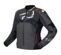 Richa Stradale Evo Ladies Leather Motorcycle Summer Sports Jacket Black White