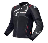 Richa Stradale Evo Moto Motorcycle Motorbike Leather Jacket Black / White