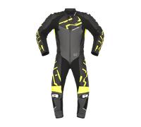 Richa Stradale GP - 1 Piece MC Leather Suit Grey/Fluo Yellow56 Grey,Fluo Yellow