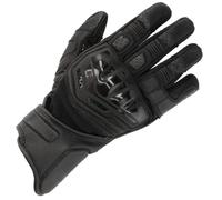 RICHA STRADALE STEALTH MOTORCYCLE MOTORBIKE GLOVES BLK/BLK
