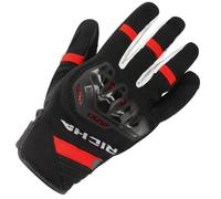 Richa Stradale Summer Motorcycle Motorbike Mesh Gloves Black / White / Red