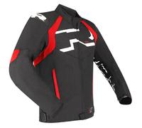 Richa Stradale Tex WP Waterproof Black White Red Short Sports Motorcycle Jacket