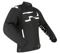 Richa Stradale Waterproof Motorcycle Textile Jacket - Black / White