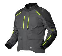 Richa Taurus Motorbike Motorcycle Textile Jacket Black / Fluo Yellow