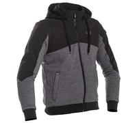 Richa Titan Core Motorcycle Motorbike Riding Hoodie Urban Street Black Grey