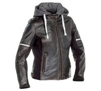 Richa Toulon 2 Ladies Leather Jacket - Anthracite / Brown