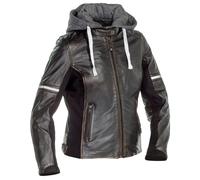 Richa Toulon 2 Ladies Leather Jacket - Anthracite/Brown