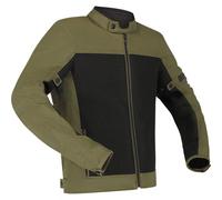 Richa Toulon Mesh Motorcycle Motorbike Textile Jacket - Olive Green