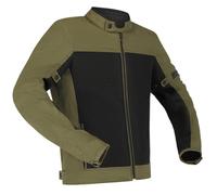 Richa Toulon Mesh Vented Olive Green Summer Airflow Motorcycle Motorbike Jacket