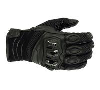 Richa Turbo Summer Mesh Leather/Textile Short Motorcycle Gloves - Black M