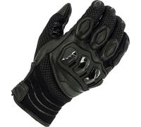 Richa Turbo Summer Mesh Leather/Textile Short Motorcycle Gloves - Black M