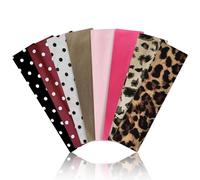 Richaa 8 Pcs Headbands for Women's Hair, 8.3'' Soft Elastic Skincare Headband, Sports Running Sweat Headbands, Fashion Yoga Gym Hair Accessories