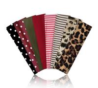 Richaa 8 Pcs Headbands for Women's Hair, 8.3'' Soft Elastic Skincare Headband, Sports Running Sweat Headbands, Fashion Yoga Gym Hair Accessories