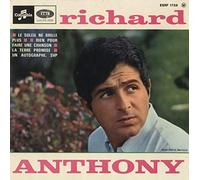 Richard Anthony - Le Soleil Ne Brille Plus (The Sun Ain't Gonna Shine Anymore) / Rien Pour Faire Une Chanson (Run For Your Life) / La Terre Promise (California Dreamin') / Un Autographe, SVP (Howeward Bound) [vinyl 45 tours EP]
