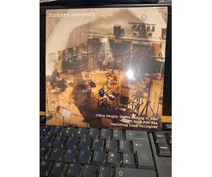 RICHARD ASHCROFT FT LIAM GALLAGHER C'MON PEOPLE 7" Vinyl NEW SEALED 45 SINGLE