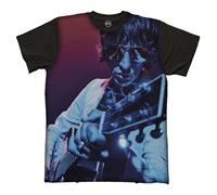 Richard Ashcroft Guitar All Over Print T Shirt S Black