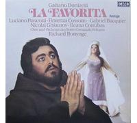 Richard Bonynge & Orchester des Teatro Comunale di Bologna / Luciano Pavarotti / Fiorenza Cossotto / Gabriel Bacquier / Nicolai Ghiaurov / Ileana Cotrubas u.a. - Donizetti: La Favorita (Auszüge) [Vinyl LP] [Schallplatte]