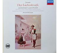 Richard Bonynge und das English Chamber Orchestra / Luciano Pavarotti / Joan Sutherland / Maria Casula / Dominic Cossa / Spiro Malas / Ambrosian Opera Chorus - Der Liebestrank, Sutherland, Pavarotti, Bonynge, English Chamber Orch - inkl Pavarotti-Picture Disc! [3x Vinyl LP]