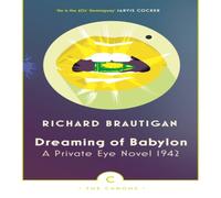 Richard Brautigan Dreaming of Babylon Paperback Book Richard Brautigan Multicolor