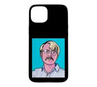 Richard Brautigan Retro Pop Art Portrait Case for iPhone 15 Plus