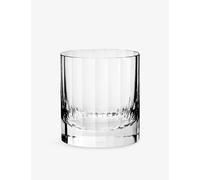 Richard Brendon Richard Brendon Fluted Single Old Fashioned Glass Tumbler Clear