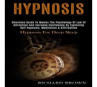 Richard Brown Hypnosis for Deep Sleep (Translated Copy) Paperback Book Richard Brown Multicolor