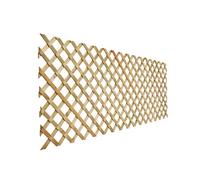 Richard Burbidge Decking 3Ft Green Garden Dividing Screen Timber Trellis Panel (W)244Cm X (H)90Cm