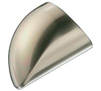 Richard Burbidge Fusion Handrail End Cap in Brushed Nickel to fit 54mm Diameter