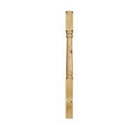 Richard Burbidge Green Redwood Colonial Deck Post (H)1.2M (W)82mm (T)82mm