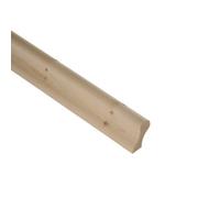 Richard Burbidge Pigs Ear Handrail Pine Wall Mounted Rail (L) 4200mm