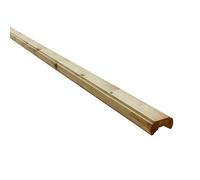Richard Burbidge Redwood Green Deck Rail (L)1.8M (W)63mm