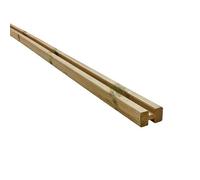 Richard Burbidge Redwood Green Deck Rail (W)2440mm