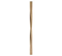 Richard Burbidge Stairparts Modern Brown White Oak Spindle (H)895mm (W)41mm