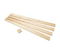 Richard Burbidge Stairparts Unfinished Brown (L)1500mm (Dia)112mm (W)112mm