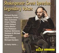 Richard Burton Laaurence Olivier Orson W Great Shakespeare Spee (CD) (US IMPORT)
