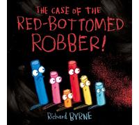 Richard Byrne The Case of the Red-Bottomed Robber Paperback Book in White Richard Byrne White