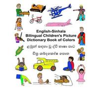 English-Sinhala Bilingual Children's Picture Dictionary - Paperback NEW Jr, Rich