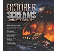 Richard Chizmar October Screams: A Halloween Anthology Paperback Book Richard Chizmar Multicolor
