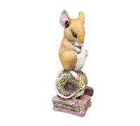 Richard Cooper Studio Cold Cast Bronze Mouse Sweet Tooth by Michael Simpson - Hand Painted 265BR