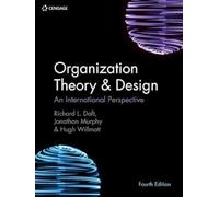 Richard Daft - Organization Theory Design An International Perspec - K245z