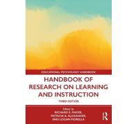 Handbook of Research on Learning and Instruction (Educational Psychology Handbook)