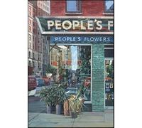 Richard Estes People s Flowers 1971 - Canvas Print On A Wooden Frame - Perfect Picture For Wall Decoration