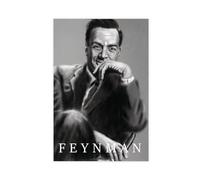 Richard Feynman 1 Canvas Poster Wall Art Decor Print Picture Paintings for Living Room Bedroom Decoration Unframe-style 12x18inch(30x45cm)