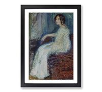 Richard Gerstl Henryka Cohn Framed Print | A2 Black Framed Wall Art | Ready to Hang | Modern Nature Picture | Living Room Bedroom Lounge Office