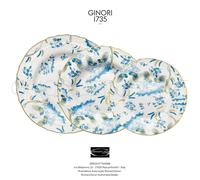 Richard Ginori - Gold of the Shower Turquoise - Dinner Set 36 Pieces x 12 People